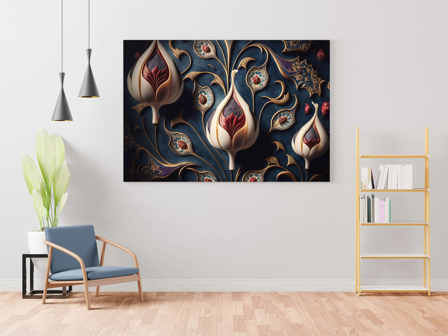 Wall Decor Ideas: Framed Canvas Paintings for Your Space