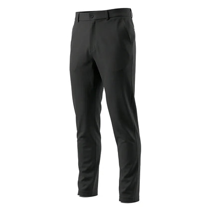 Men’s Premium Slim Fit Stretchable Formal & Casual Pants - Dark blue